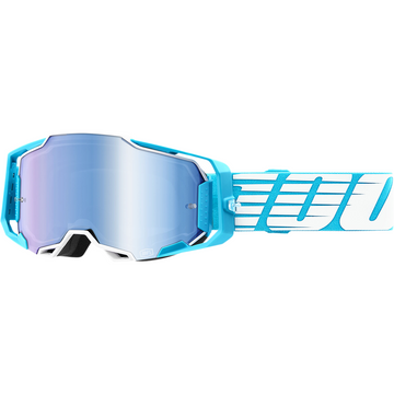 100% Armega Goggles - Oversized Sky - Blue Mirror 50005-00010