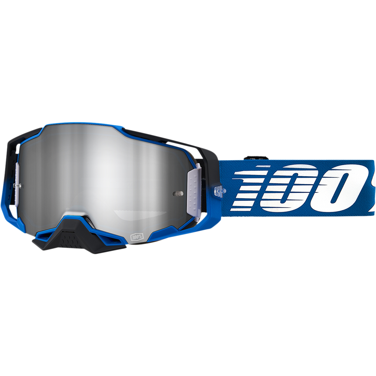 100% Armega Goggles - Rockchuck - Flash Silver 50005-00011