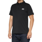 100% Corpo Polo Shirt - Black/White - Small 35019-011-10