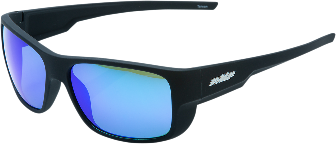 FMF Throttle Sunglasses - Black/Blue F-61501-250-01