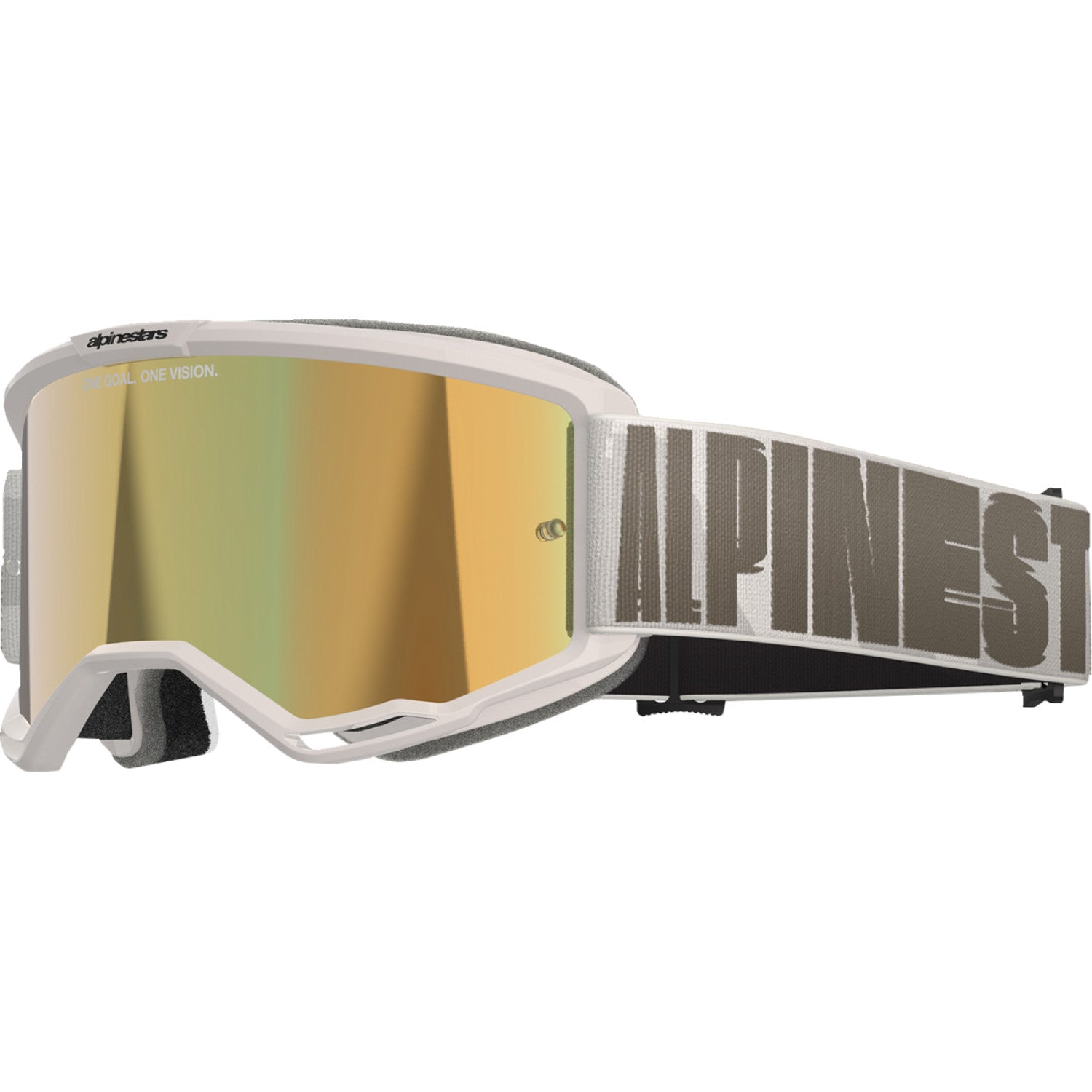 Alpinestars Vision 5 Goggle - Hollow - Wind - Gold Mirror 5102225-7311 | Goggles 