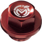 Moose Racing Magnetic Float Bowl Drain Plug By Zip-ty - Red DP117