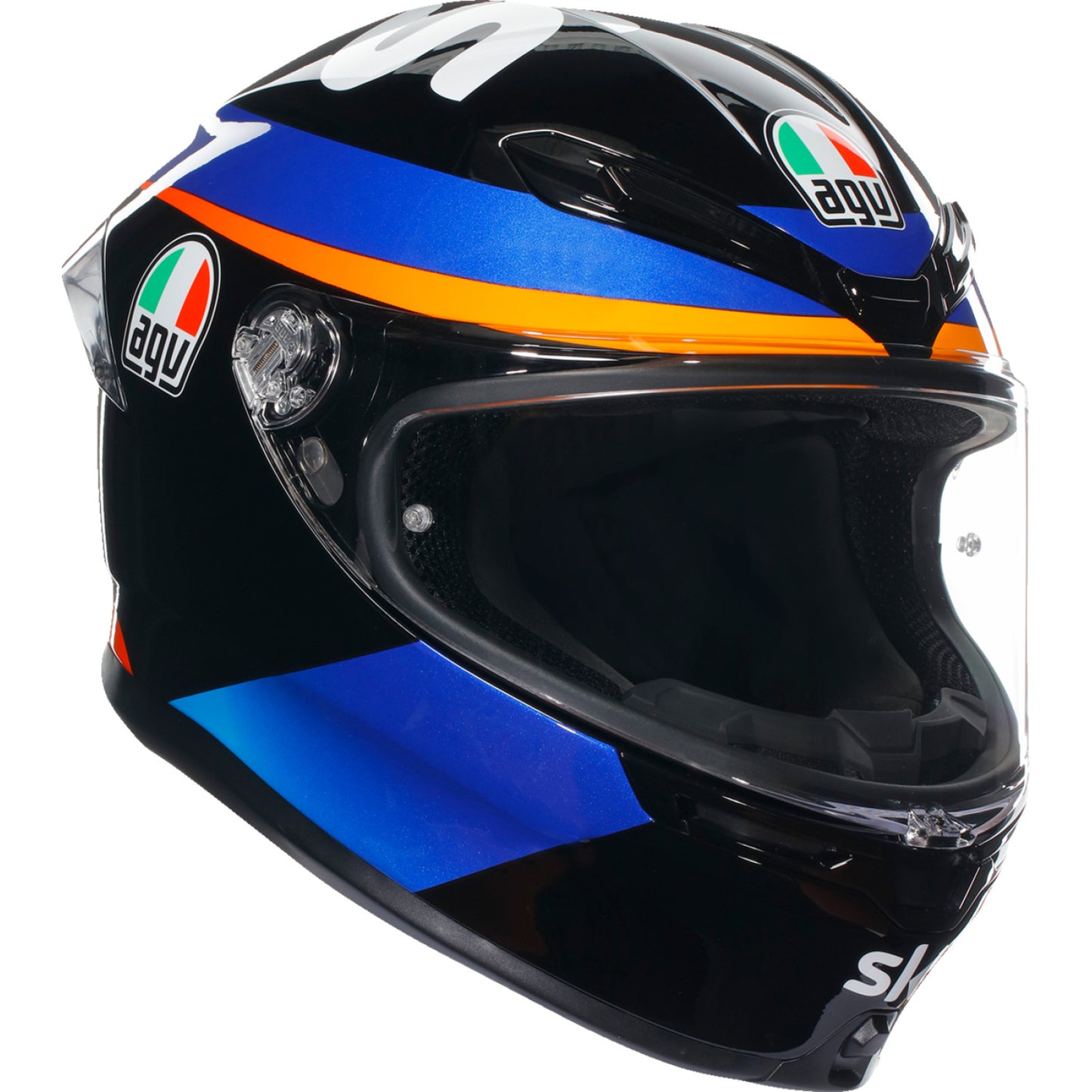 AGV K6 S Helmet - Marini Sky Racing Team 2021 - Large 2118395002002L | Street Full Face Adult Helmet