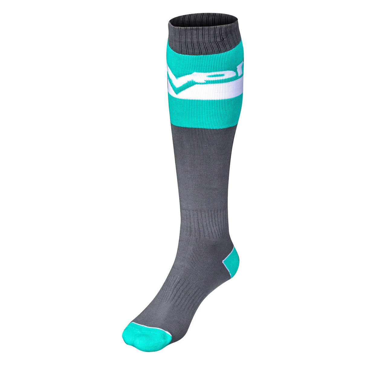 Seven Rival MX Brand Sox Aqua/Charcoal S/M