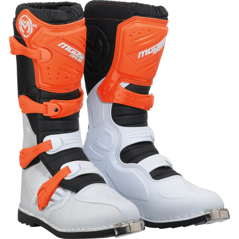 Moose Racing Qualifier Boots - Orange - Size 9 3410-2619