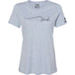 FACTORY EFFEX Women's Yamaha Signature T-Shirt - Light Heather Blue - Medium 27-87242