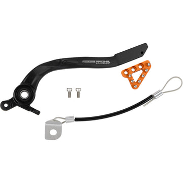 MOOSE OFFROAD Brake Pedal - Orange 82-0567-21-40