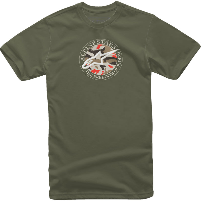 ALPINESTARS Dot Camo T-Shirt - Military - Medium 121372660690M