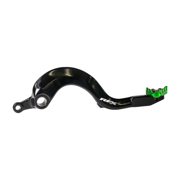 RFX Rear Brake Pedal Green Solid Tip Kaw FXRB 20501 99GN