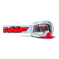 FMF Powerbomb Goggle Rocket White - Clear Lens by Western Power Sports