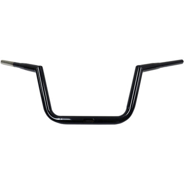 LA Choppers Handlebar - Hefty Twin Peaks - 8" - Black LA-7312-60B