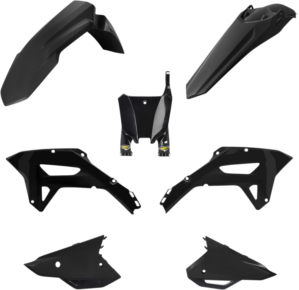 CYCRA 5 Piece Replica Body Kit - Black - CRF 250RX/450RX 1CYC-9432-12