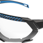 FORCEFLEX FF4 Sunglasses - Foam - Black/Blue - Clear Lens FF4-01024-041