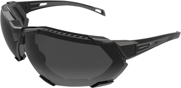 FORCEFLEX FF4 Sunglasses - Foam - Black/Black - Smoke Lens FF4-01015-041
