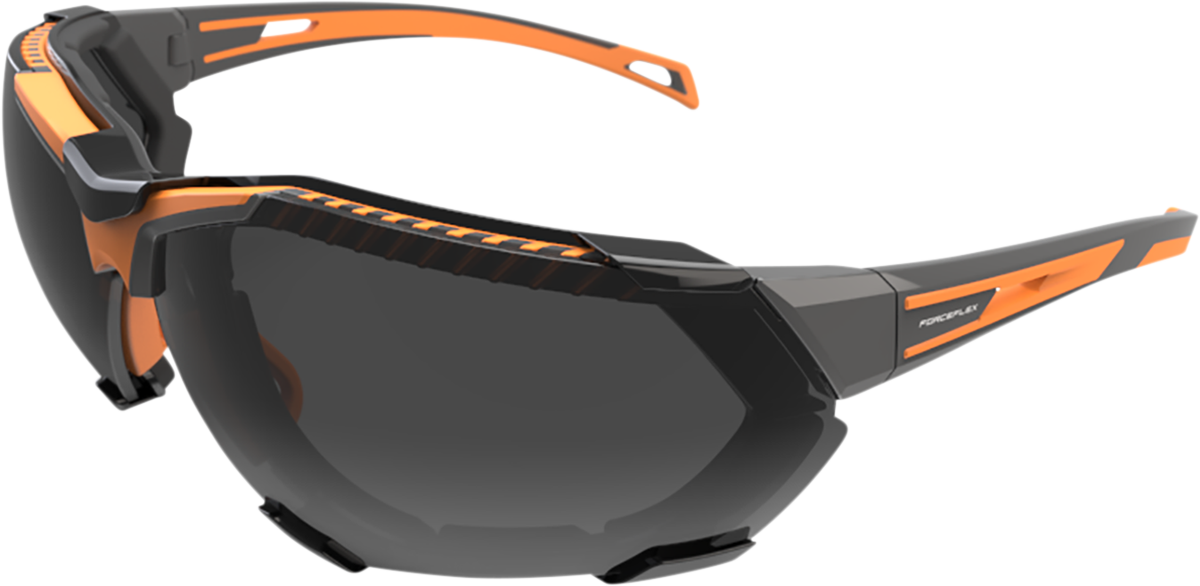 FORCEFLEX FF4 Sunglasses - Foam - Gray/Orange - Smoke Lens FF4-04055-041