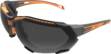FORCEFLEX FF4 Sunglasses - Foam - Gray/Orange - Smoke Lens FF4-04055-041