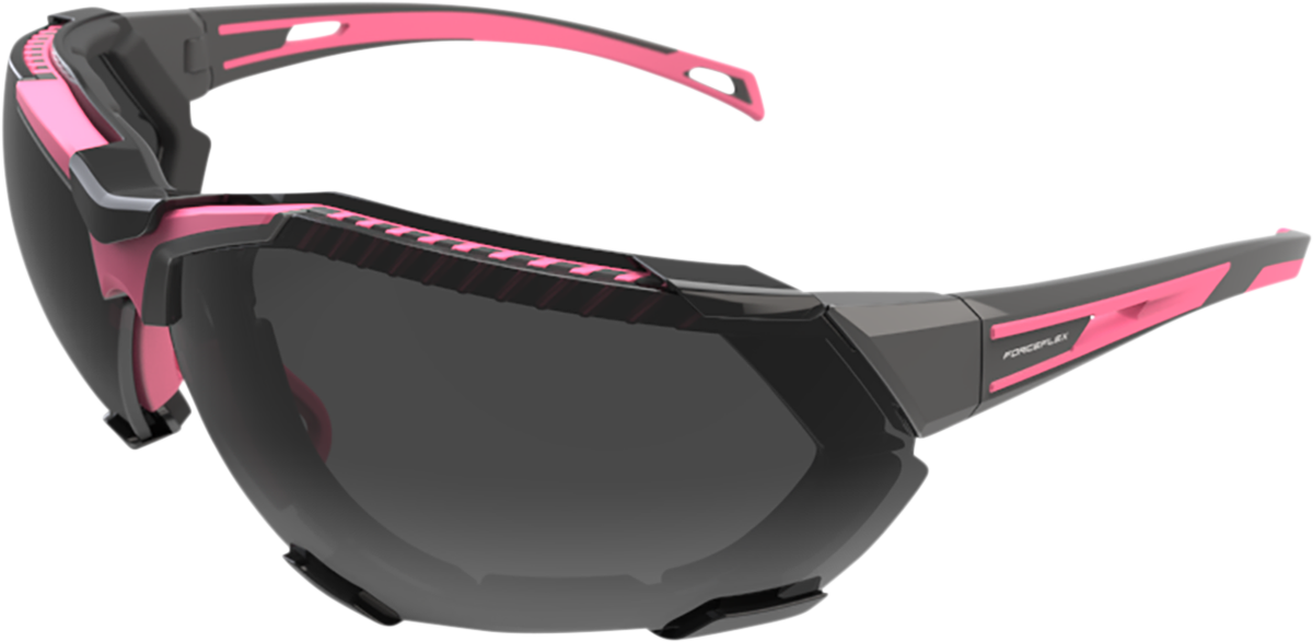 FORCEFLEX FF4 Sunglasses - Foam - Gray/Pink - Smoke Lens FF4-04065-041