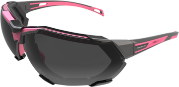 FORCEFLEX FF4 Sunglasses - Foam - Gray/Pink - Smoke Lens FF4-04065-041