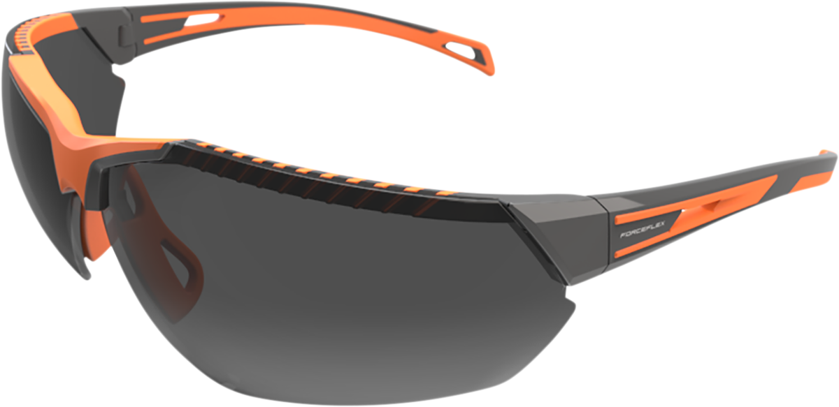 FORCEFLEX FF4 Sunglasses - Gray/Orange - Smoke Lens FF4-04055-040
