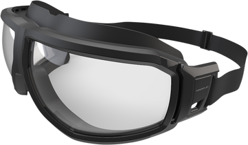 FORCEFLEX Riding Goggle - Black/Gray - Clear Lens FFG-01045-040