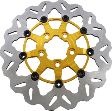 GALFER Rear Wave? Floating Rotor - Gold DF681CW-G