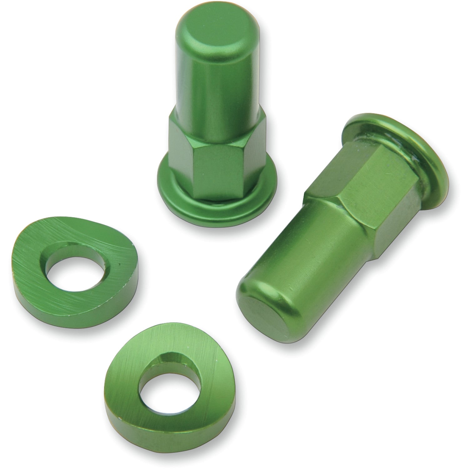 No Toil Rim Lock Nut/Spacer - Kit - Green Ntrk008 by No Toil