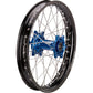 Moose Racing Wheel Assembly - SX-1 - Complete - Rear - Black Wheel/Blue Hub - 18x2.15 - Husqvarna MR-21518-BKBU