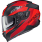 Scorpion EXO-T520 Factor Helmet Matte Black/Red - Small by WPS