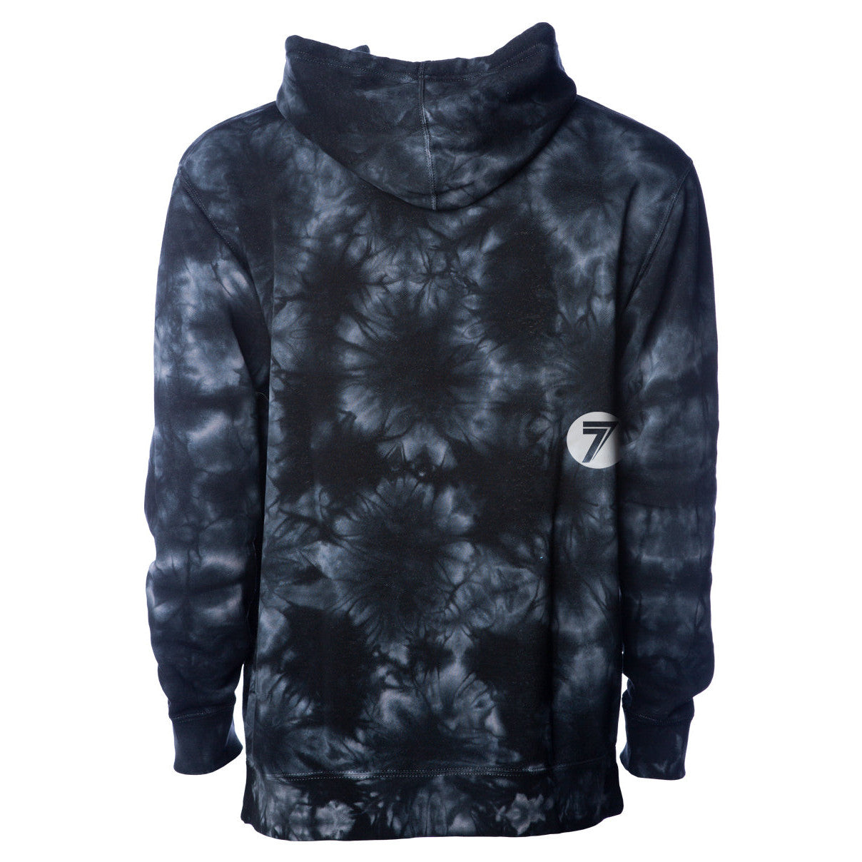 Seven Brand Hoodie Navy Tie Dye XL