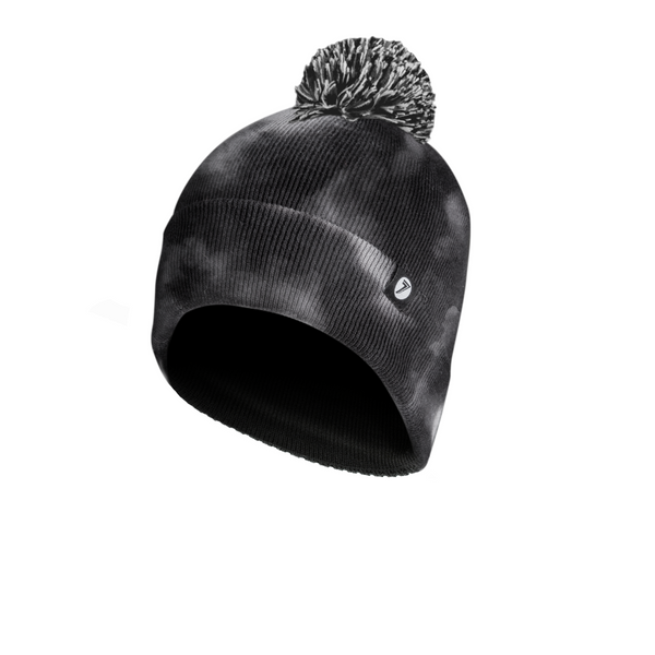 Seven Defined Beanie Black Tie Dye OSFM