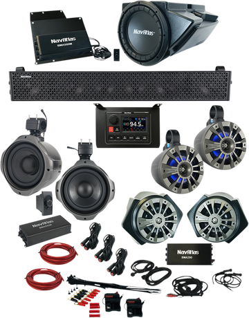 NAVATLAS Audio Kit - Zone 6 - Turbo S RZR1ZONE6S