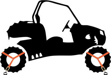 SUPERCLAMP ATV/UTV Tie Down Kit 9000ATVTIEDOWN