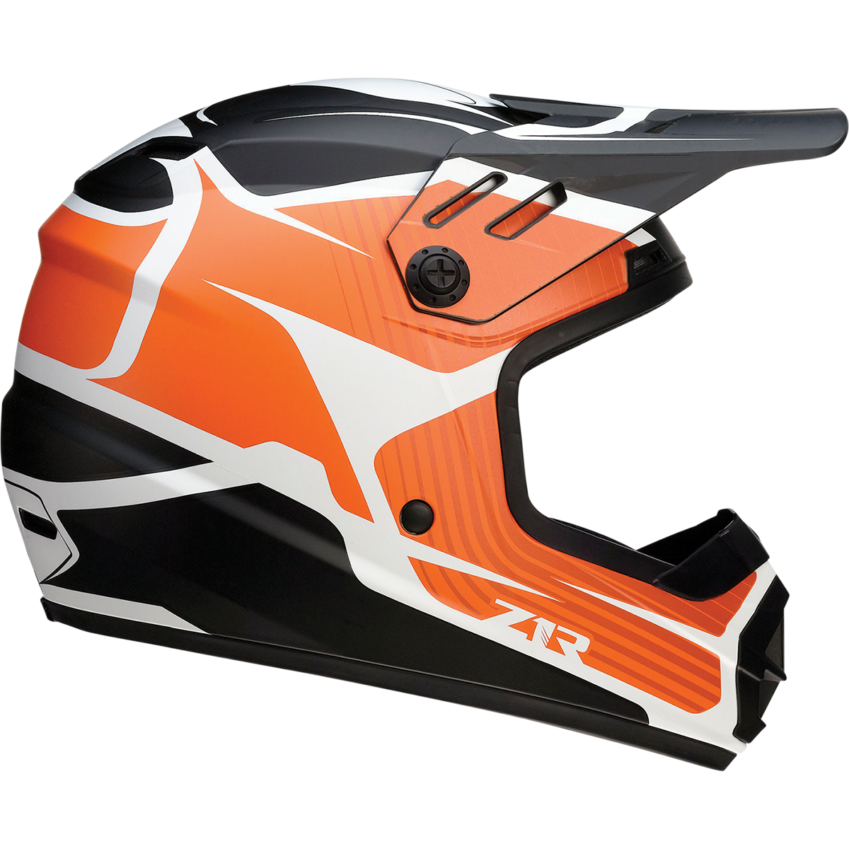 Z1R Youth Rise Helmet - Flame - Orange - Small 0111-1442