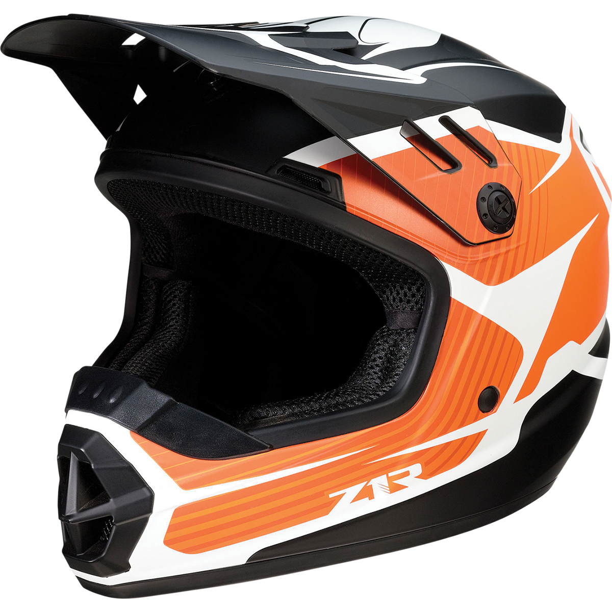 Z1R Youth Rise Helmet - Flame - Orange - Small 0111-1442