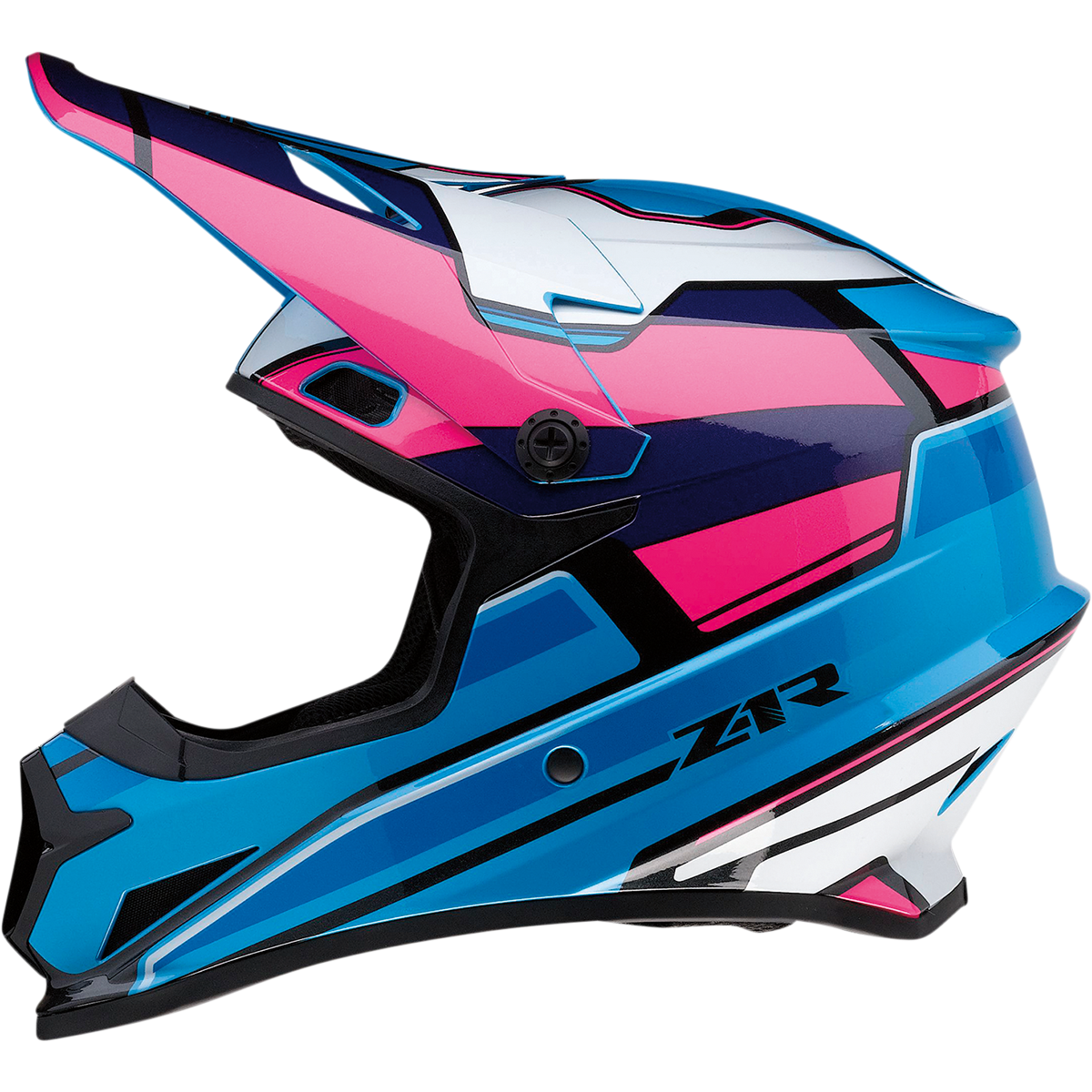 Z1R Rise Helmet - MC - Pink/Blue - XL 0110-7188