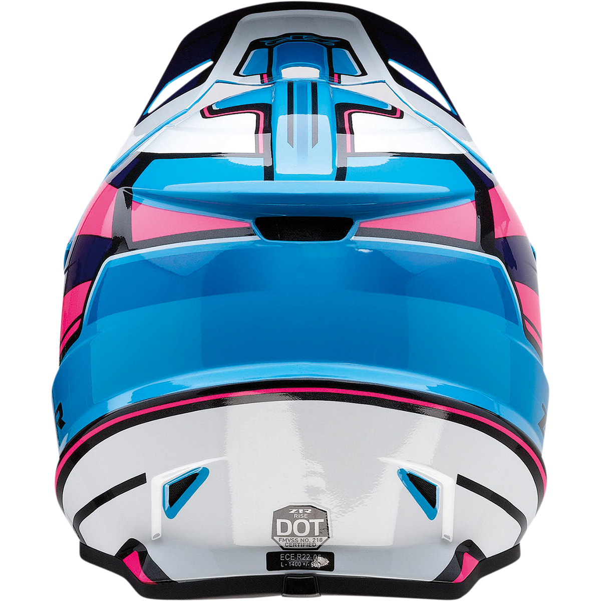 Z1R Rise Helmet - MC - Pink/Blue - 2XL 0110-7189
