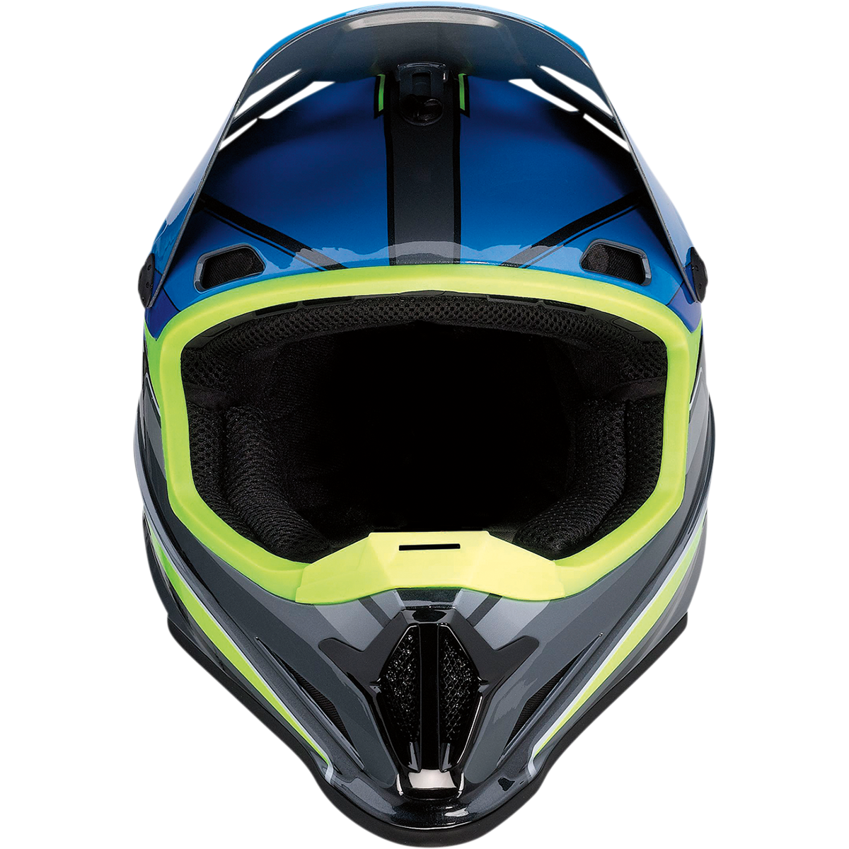 Z1R Rise Helmet - MC - Blue/Hi-Viz - XL 0110-7196