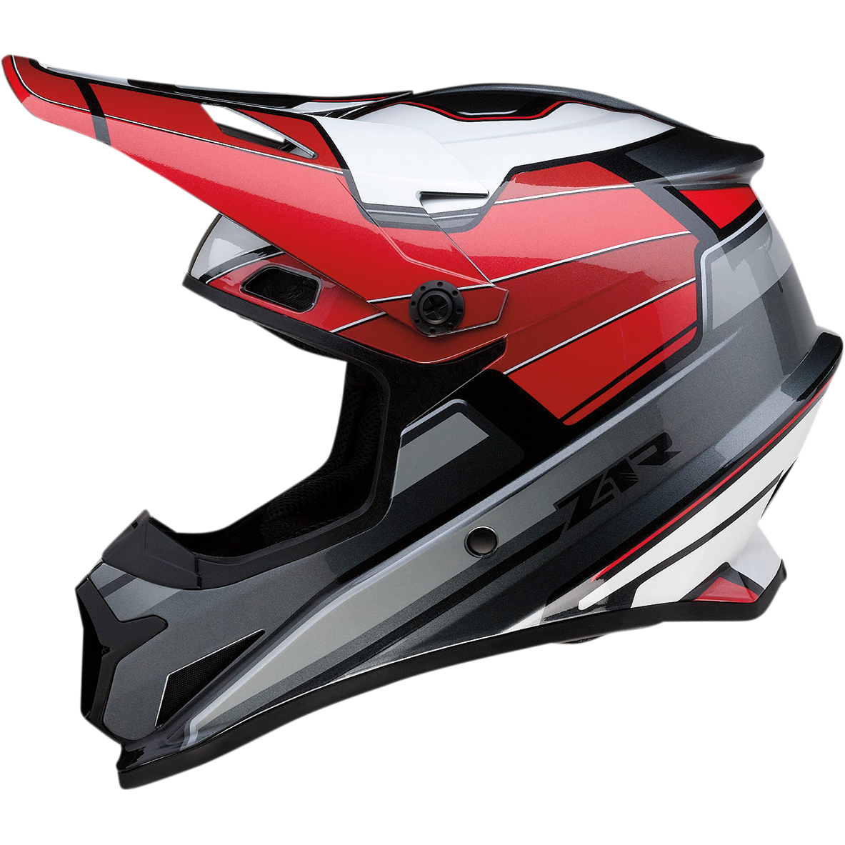 Z1R Rise Helmet - MC - Red/Gray - XS 0110-7208