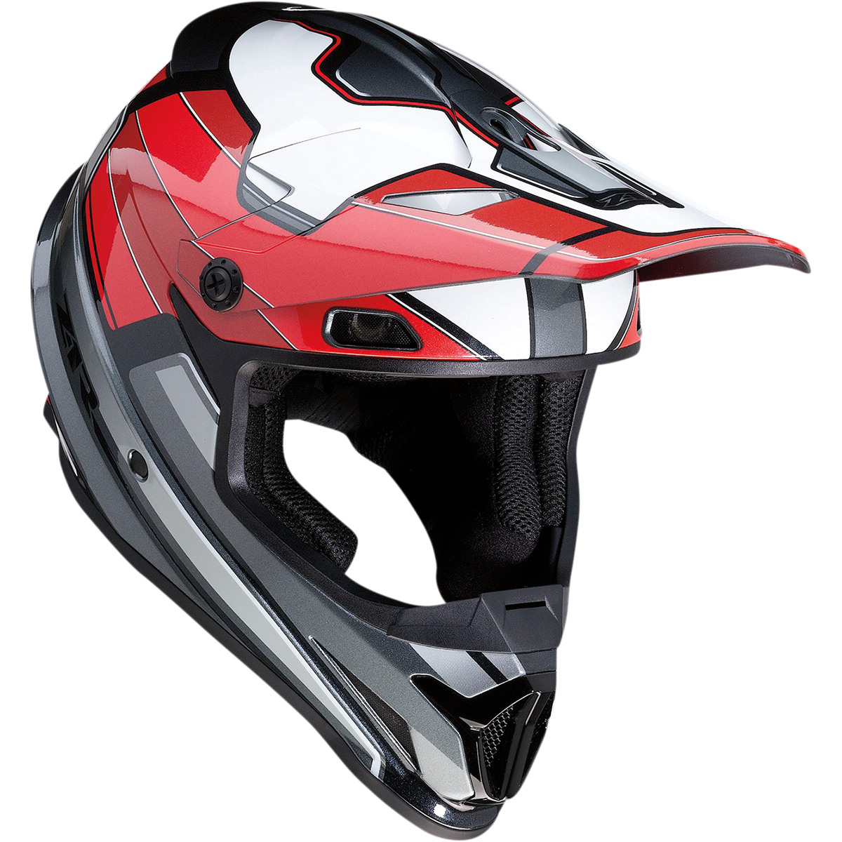 Z1R Rise Helmet - MC - Red/Gray - Medium 0110-7210