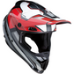 Z1R Rise Helmet - MC - Red/Gray - XS 0110-7208