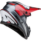 Z1R Rise Helmet - MC - Red/Gray - XS 0110-7208