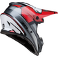 Z1R Rise Helmet - MC - Red/Gray - Medium 0110-7210