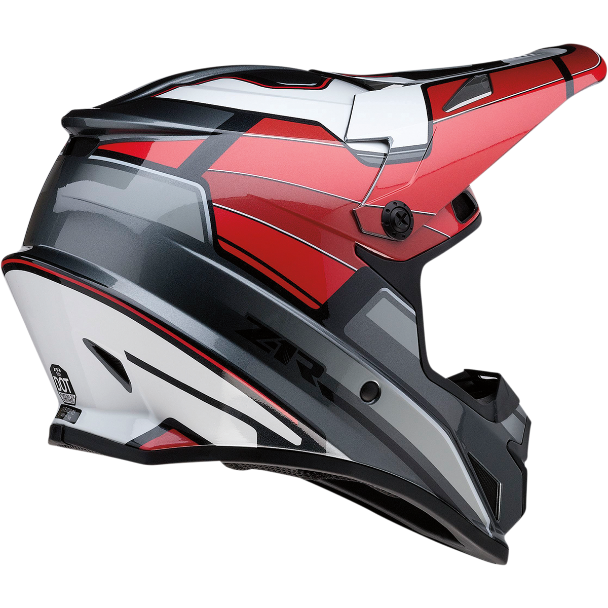 Z1R Rise Helmet - MC - Red/Gray - 2XL 0110-7213