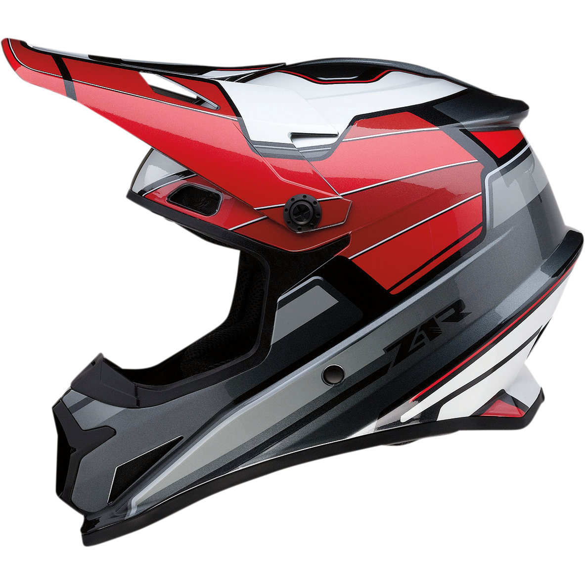 Z1R Rise Helmet - MC - Red/Gray - 2XL 0110-7213