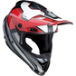 Z1R Rise Helmet - MC - Red/Gray - 2XL 0110-7213