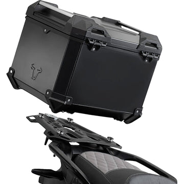 SW-Motech TRAX ADV Top Case System - Black - Honda Africa Twin '18-'24 GPT.01.890.70000/B | Luggage Group