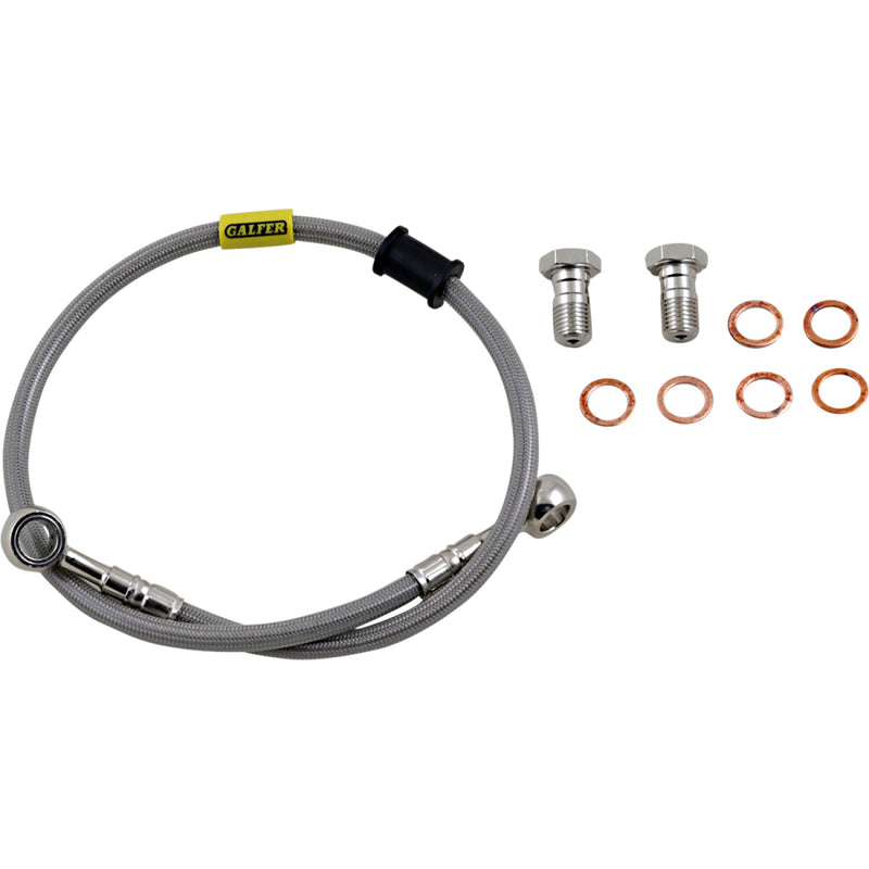 Galfer Brake Line - Stainless Steel FK003D309R | Brake Lines Hoses Stainless Steel