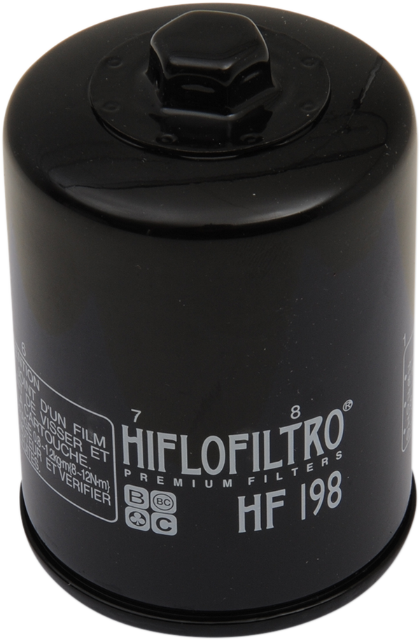 HIFLOFILTRO Oil Filter - Indian/Polaris/Victory HF198