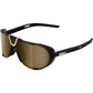 100% Westcraft Sunglasses - Soft Tact Black - Soft Gold Mirror 61046-258-01