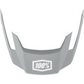 100% Altec Visor - Gray - XS/S 89025-00005